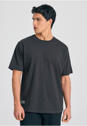 Relaxed fit t-shirt με graphic τύπωμα στην πλάτη
