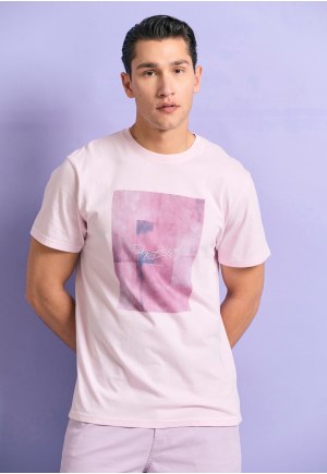 T-shirt με φωτογραφικό minimal τύπωμα