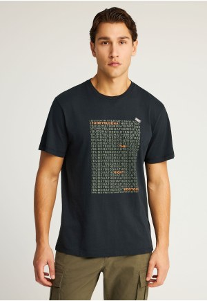 T-shirt με Funky Buddha τύπωμα