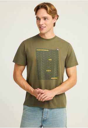T-shirt με Funky Buddha τύπωμα