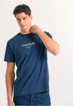 T-shirt με text logo τύπωμα στο στήθος