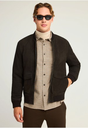 Ανδρικό δερμάτινο jacket