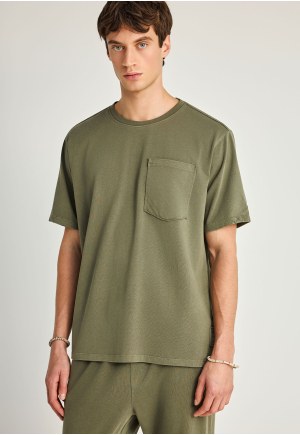 Ανδρικό relaxed t-shirt από βαμβάκι - The essentials