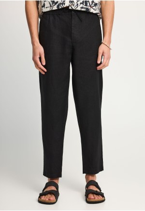 Men's comfort fit linen chino pants