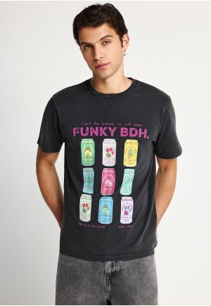 Men's cotton t-shirt with print