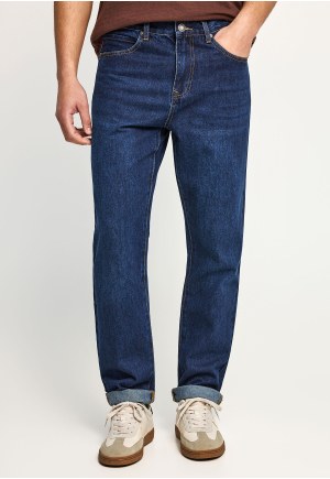 Ανδρικό straight fit τζην από βαμβάκι