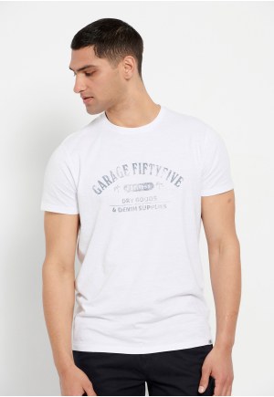 Chest printed t-shirt Garage 55