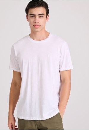 Βαμβακερό t-shirt με κεντημένο logo Garage 55