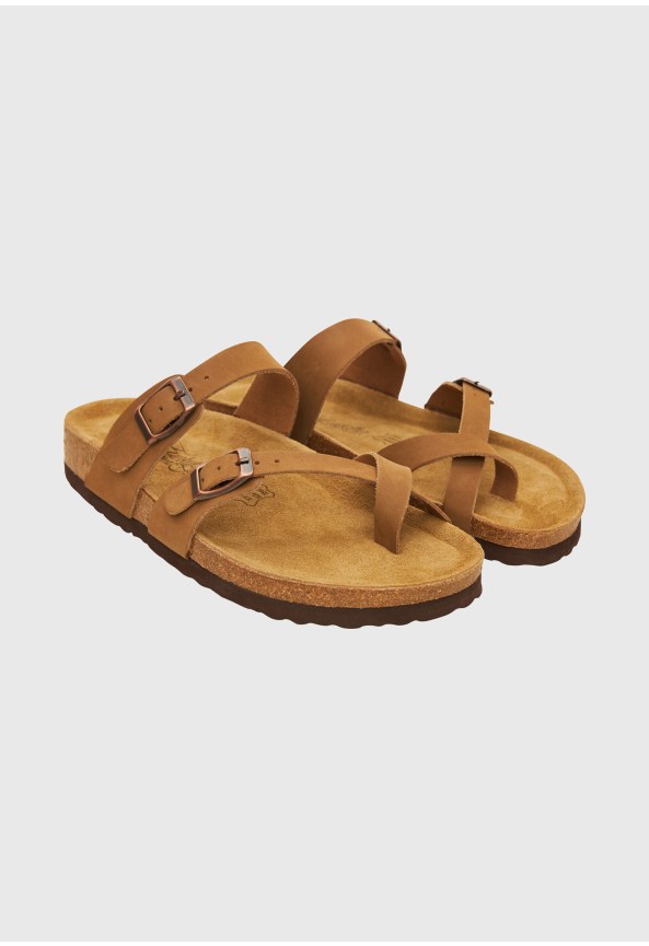 Women's leather sandals