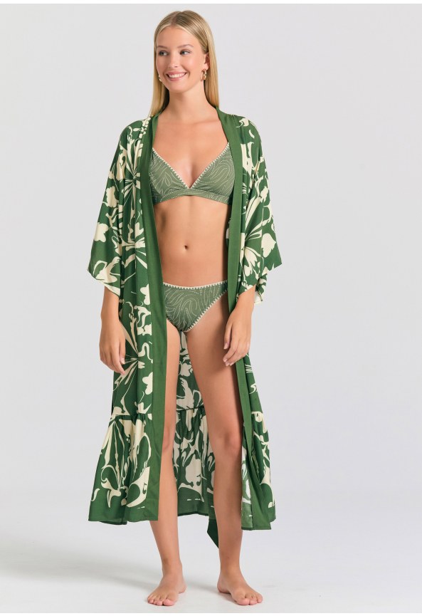Γυναικείο κιμονό με all over print