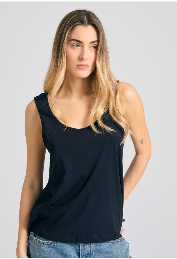 Γυναικείο μονόχρωμο tank top - The essentials