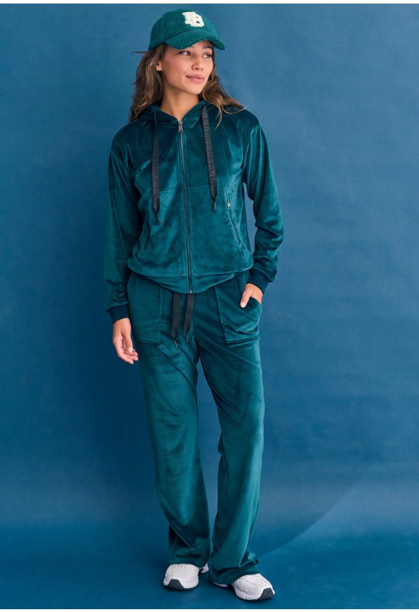 Γυναικεία βελουτέ ζακέτα