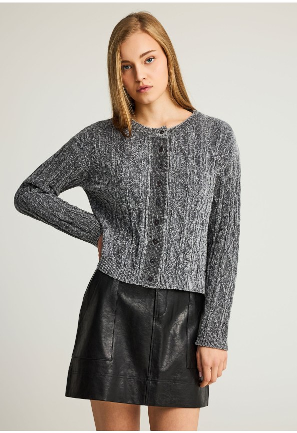Eco leather (PU) skirt