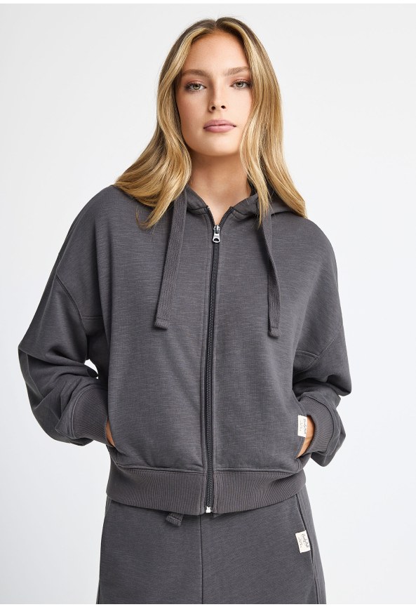 Women's zip-up hoodie