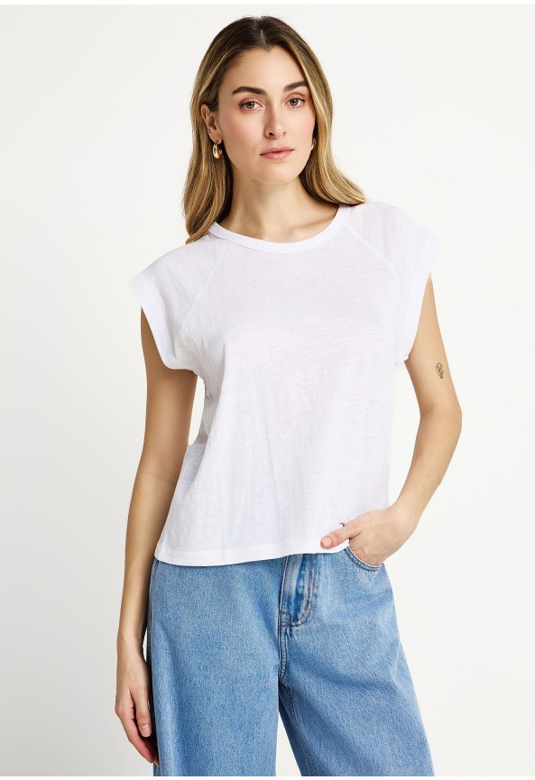 Γυναικείο κοντομάνικο T-shirt - The basics collection