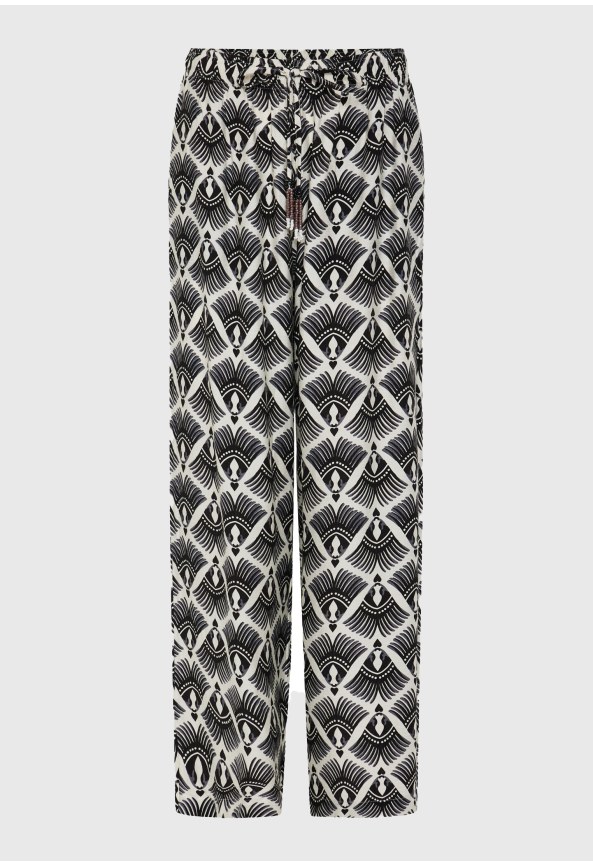 Γυναικεία wide leg παντελόνα