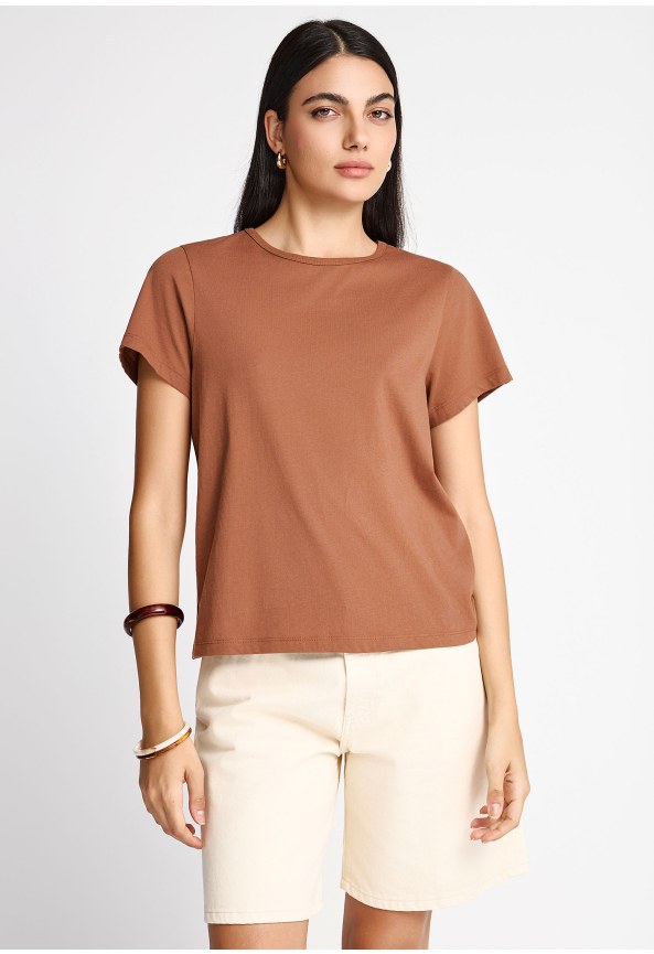 T-shirt από οργανικό βαμβάκι - The basics collection