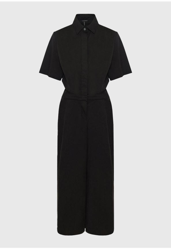 Ολόσωμη φόρμα lyocell με γιακά