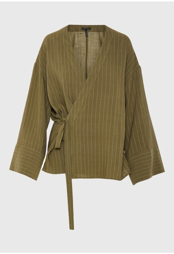 Γυνακείο ριγέ κιμονό