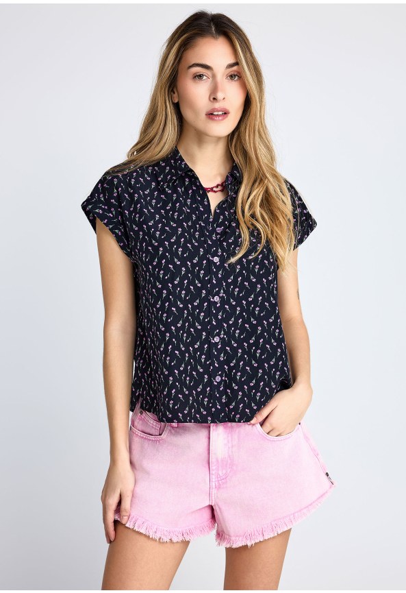 Γυναικείο φλοράλ πουκάμισο