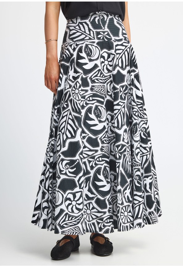 All over printed γυναικεία φούστα