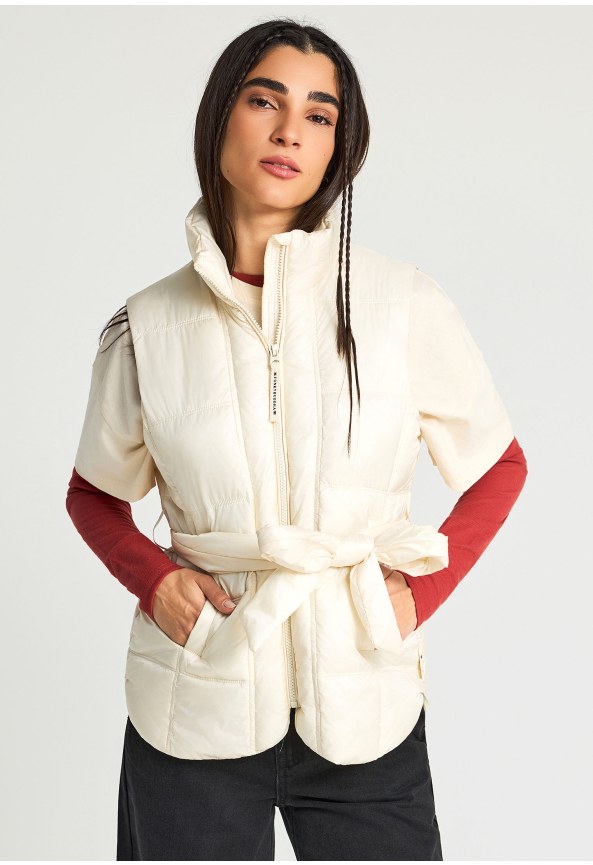 Γυναικείο αμάνικο μπουφάν