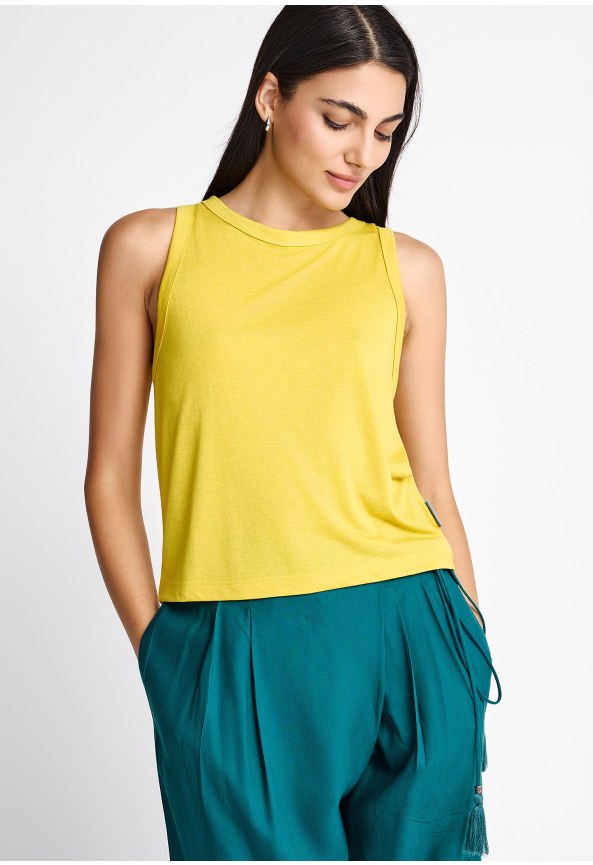Women's viscose tank top - The basics collection