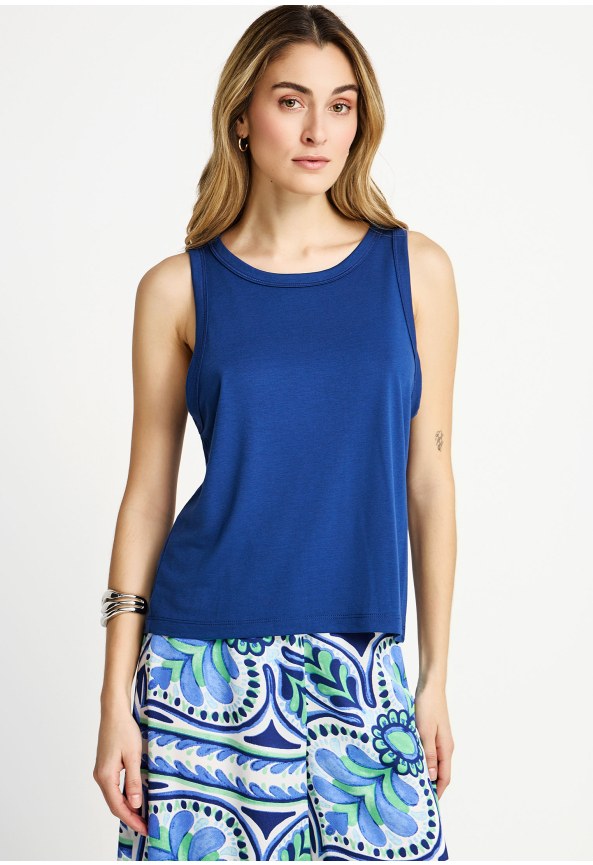 Γυναικείο tank top από βισκόζη - The basics collection