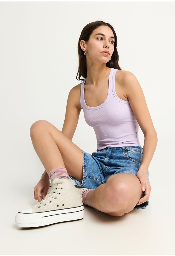 Γυναικείο rib tank top