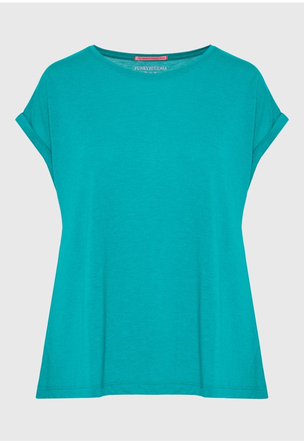 Γυναικείο t-shirt με στρογγυλή λαιμόκοψη - The basic collection