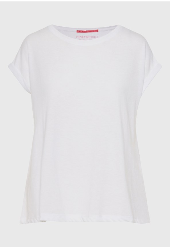 Γυναικείο t-shirt με στρογγυλή λαιμόκοψη - The basic collection