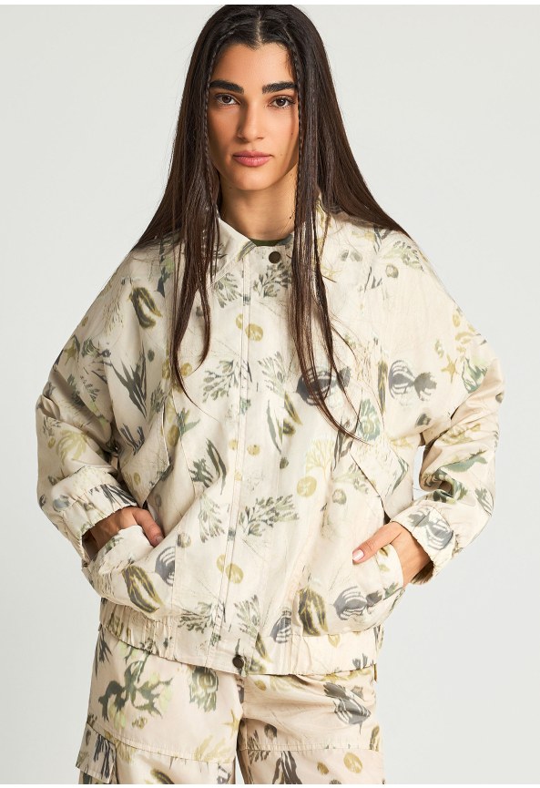 Γυναικείο εμπριμέ τζάκετ