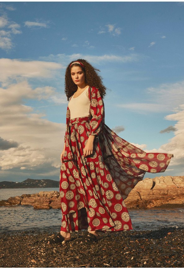 Γυναικεία ψηλόμεση wide leg παντελόνα