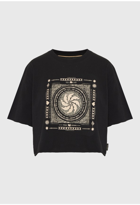 Γυναικείο loose fit T-shirt με τύπωμα