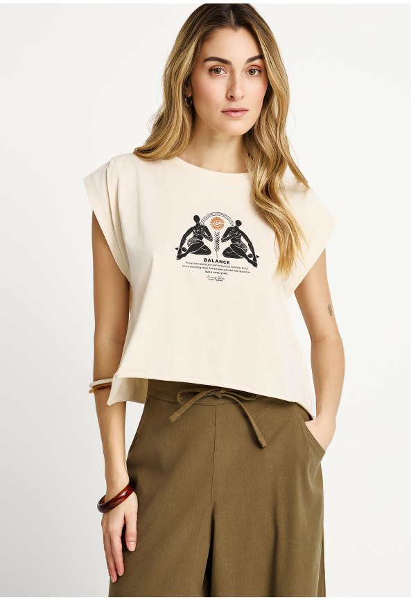 Γυναικείο t-shirt από οργανικό βαμβάκι