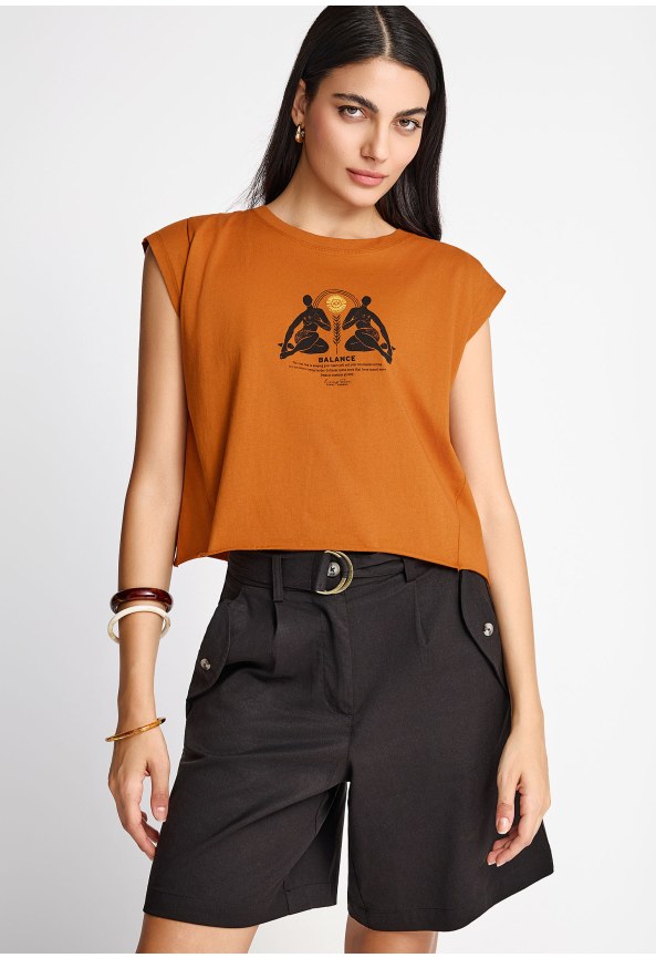 Γυναικείο t-shirt από οργανικό βαμβάκι