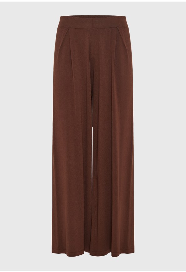 Γυναικεία wide leg παντελόνα