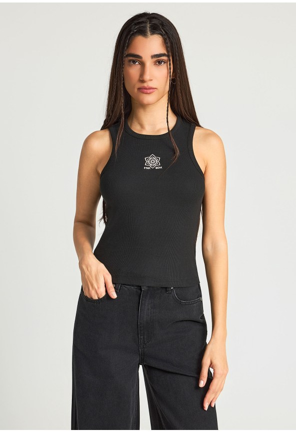 Γυναικείο tank top με κέντημα