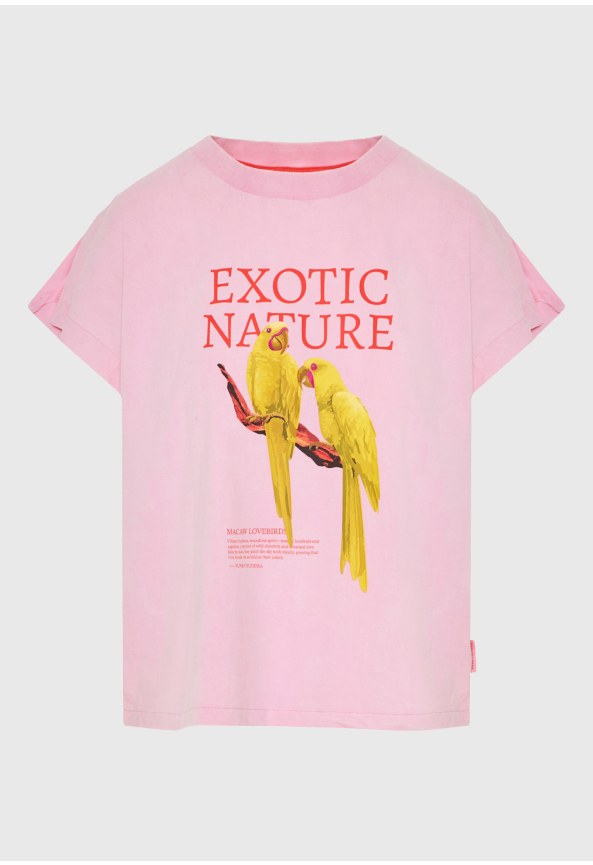 Γυναικείο loose t-shirt με τύπωμα