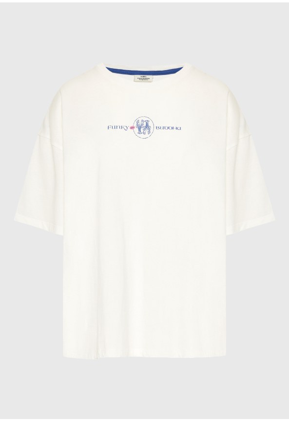 Γυναικείο t-shirt με τύπωμα στην πλάτη