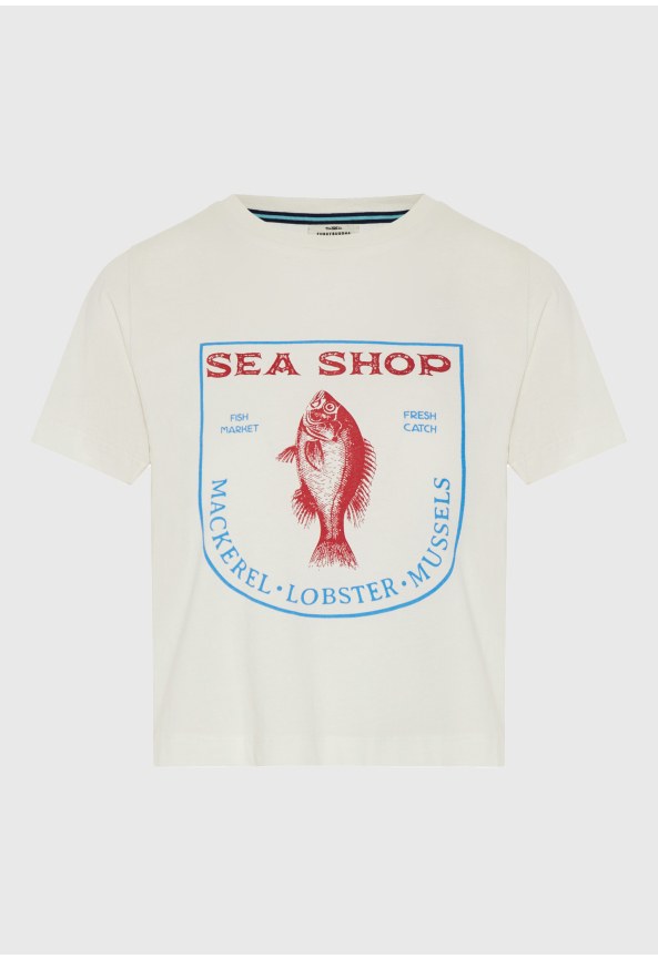 Γυναικείο βαμβακερό t-shirt με τύπωμα