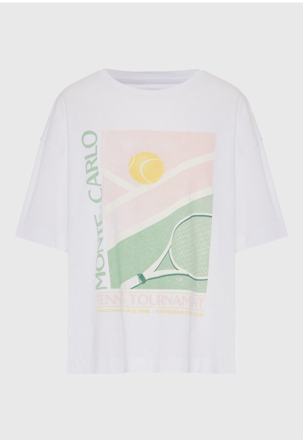 Γυναικείο βαμβακερό t-shirt με τύπωμα