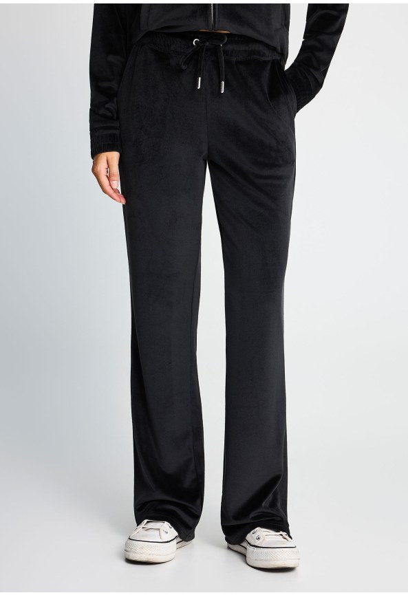 Women's velour flare fit joggers