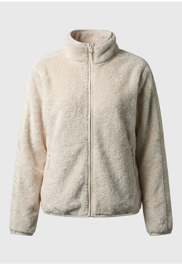 Γυναικεία fleece ζακέτα relaxed fit