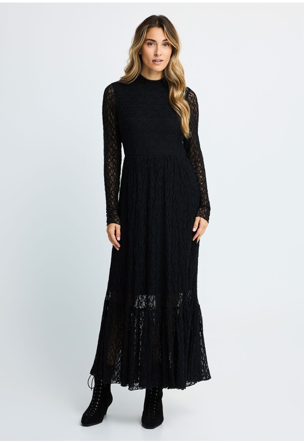 Women's lace maxi dress