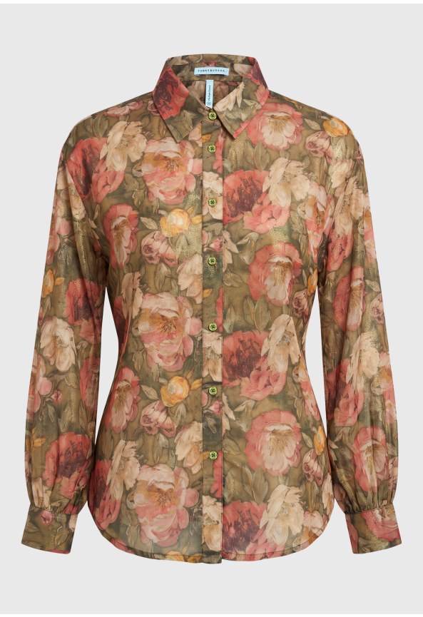 Women's floral relaxed fit shirt