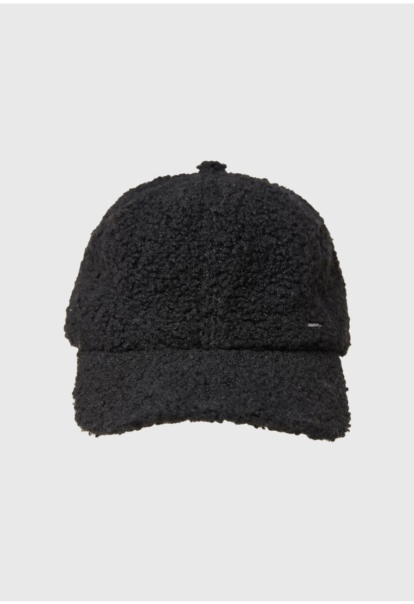 Καπέλο jockey με υφή sherpa