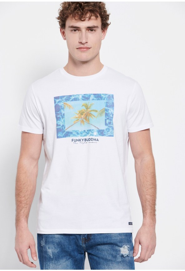 T-shirt με photographic τύπωμα