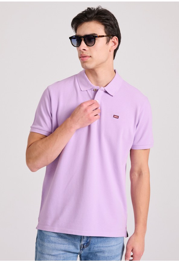 Essential polo μπλούζα με κεντημένο logo