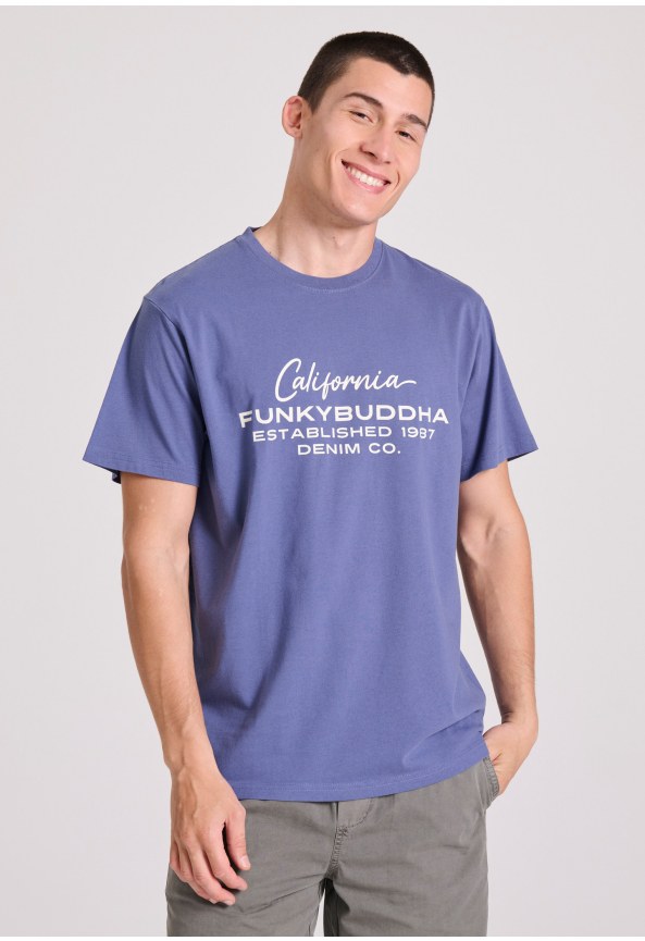 T-shirt με Funky Buddha τύπωμα